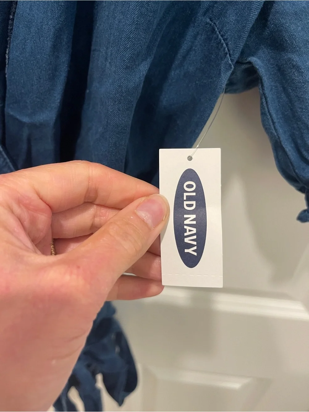 Old Navy lightweight chambray